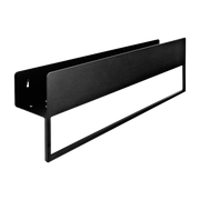 Landa Re-Hang black metal wall shelf - Custom Form