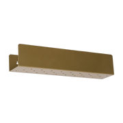 Etagère murale en métal doré 50cm Landa - Custom form