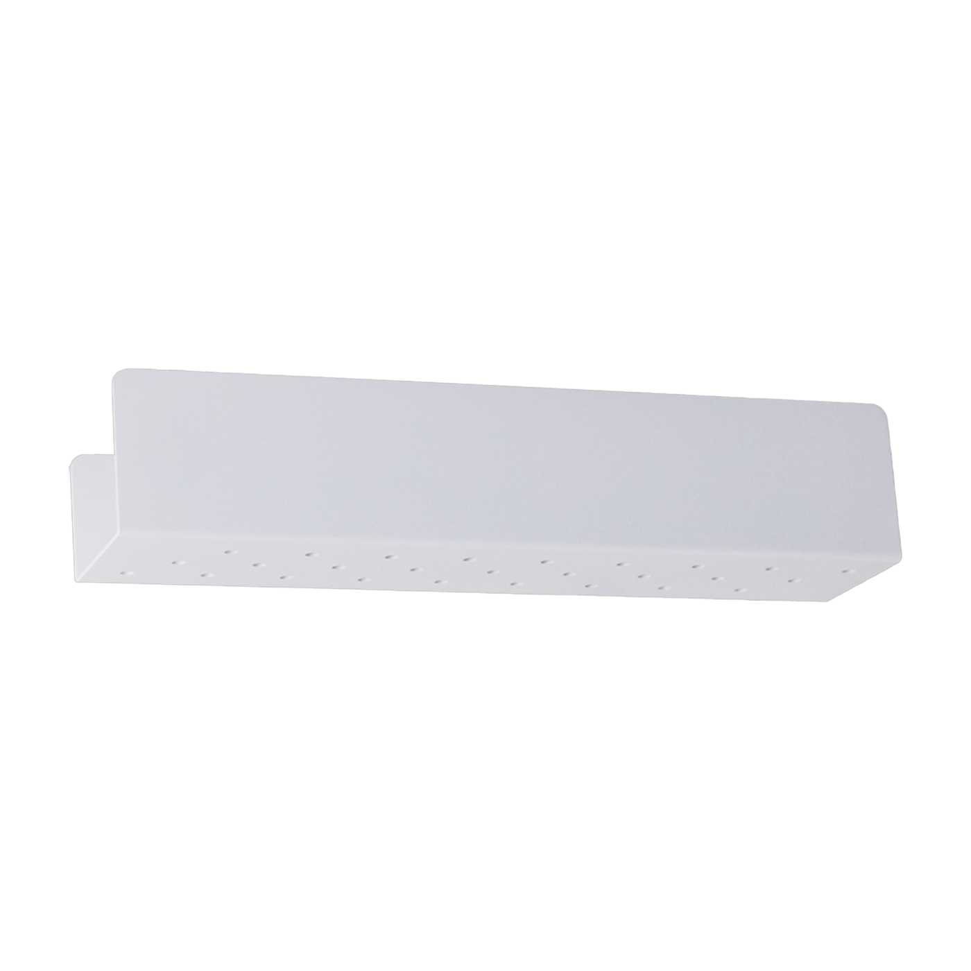 Etagère murale en métal blanc 50cm Landa - Custom form
