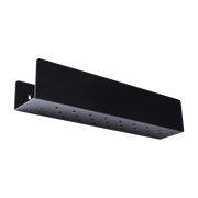 Estante de pared de metal negro 50cm Landa - Custom form