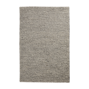 Alfombra rectangular de lana gris oscuro 170x240cm Tact - Woud