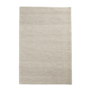 Alfombra rectangular de lana blanca 200x300cm Tact - Woud