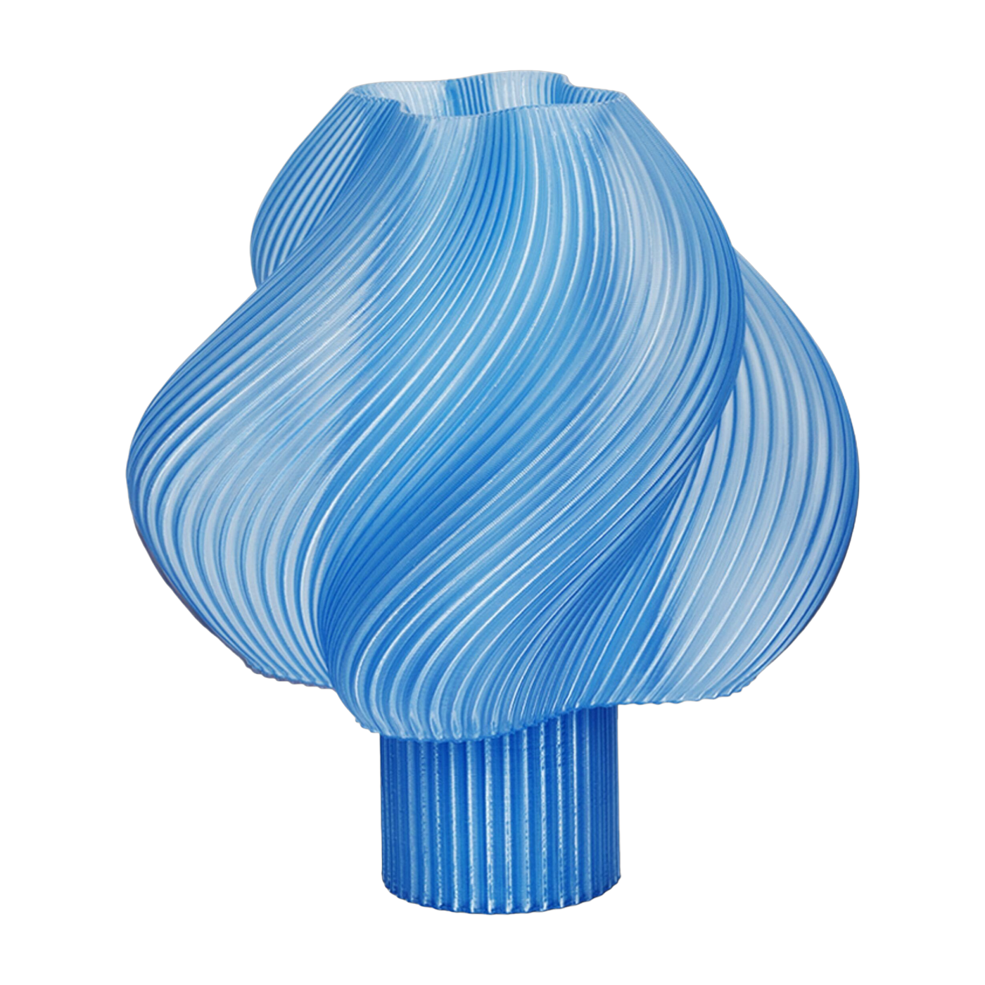 Lampe portable blueberry sorbet 23 cm Soft serve - Crème Atelier