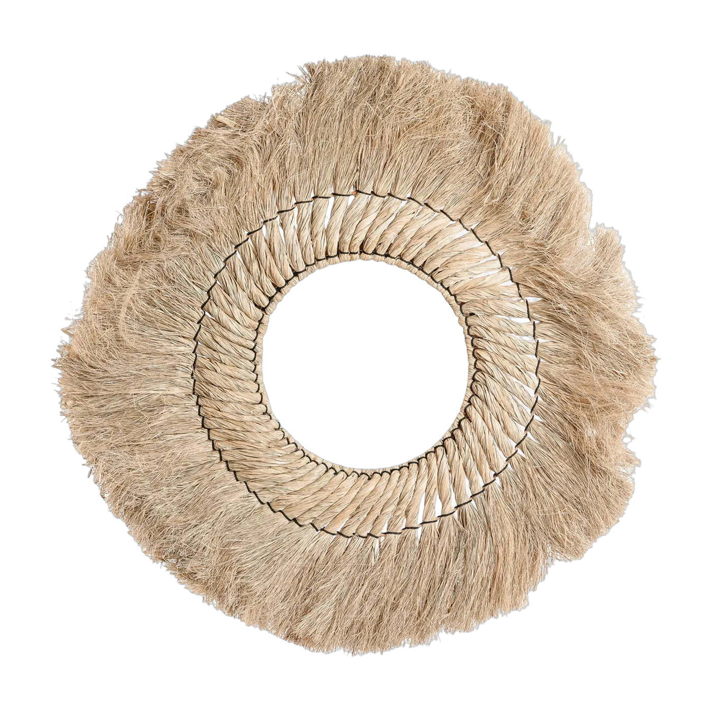 Le joli miroir blond - Naturel - L - Bazar Bizar