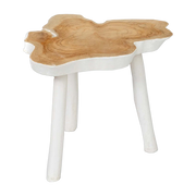 The Organic Side Table - Natural White - Bazar Bizar