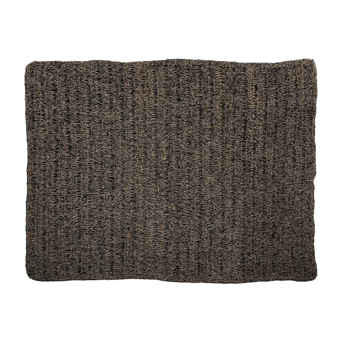 Der Seagrass-Teppich - Natur Schwarz - 200X300 -. Bazar Bizar