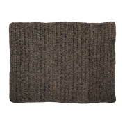 Le tapis en gazon de mer - Naturel Noir - 200X300 - Bazar Bizar