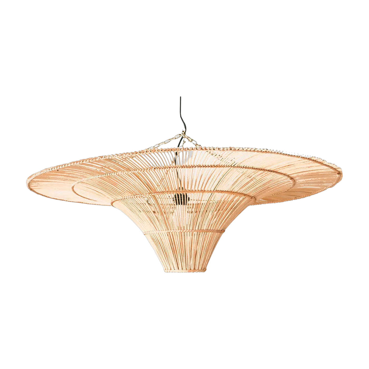 Lampenschirm L natur Sky - Bazar Bizar