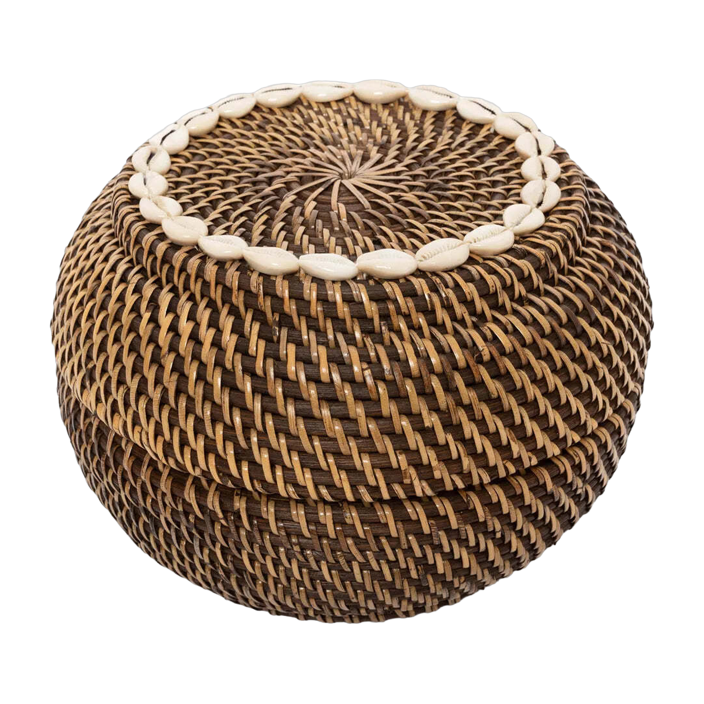 The Colonial Peek -A-Boo Basket - Naturbraun - M -. Bazar Bizar