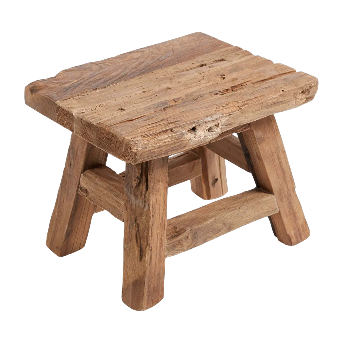 The Yoke Stool - Natural - S - Bazar Bizar