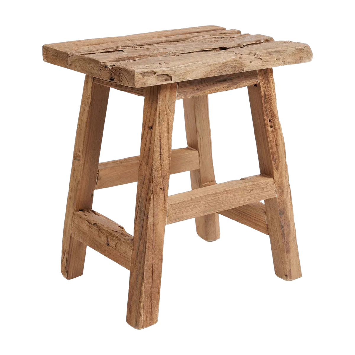 The Yoke Stool - Natural - L - Bazar Bizar