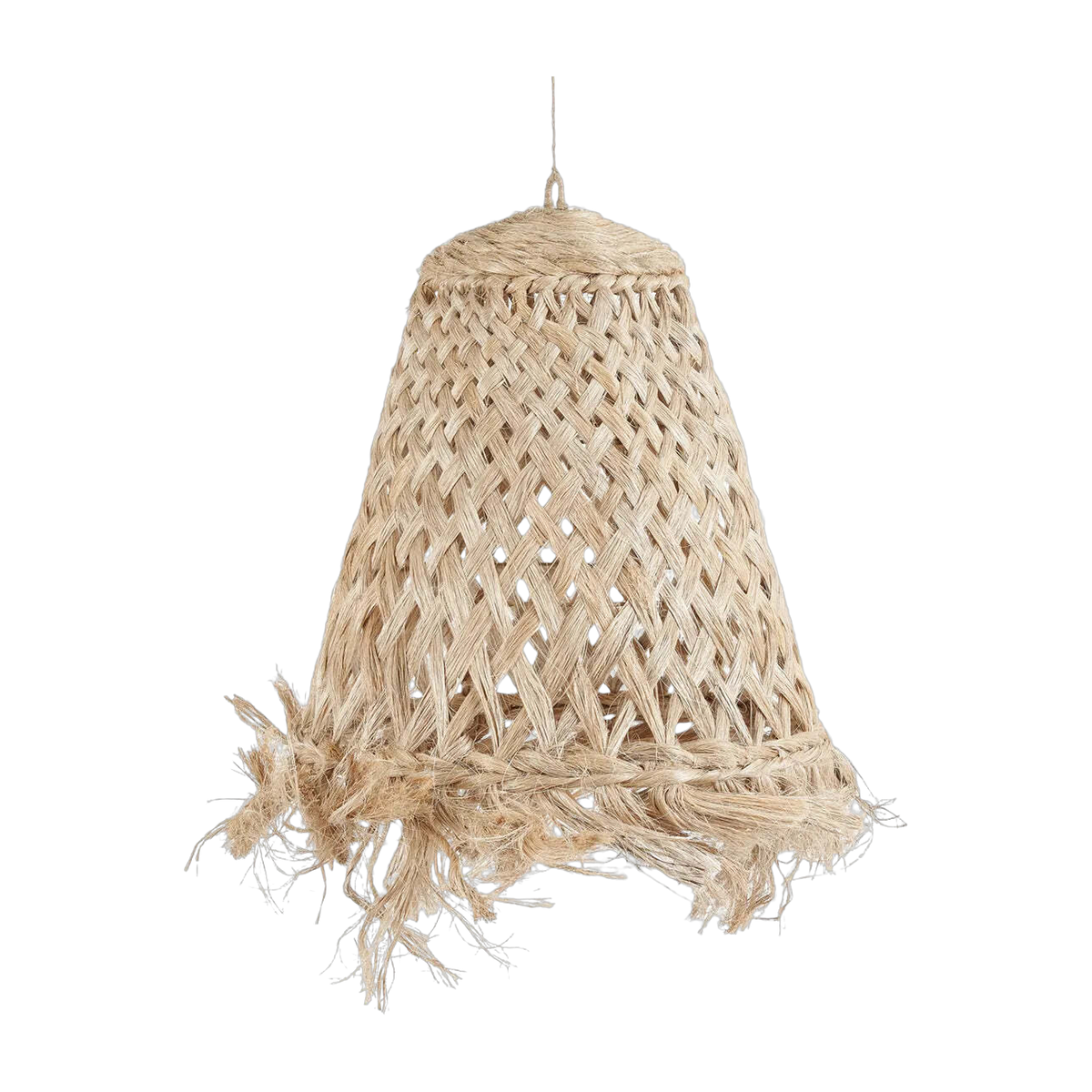 Pendelleuchte Abaca Jelly Fish - Natur - M -. Bazar Bizar