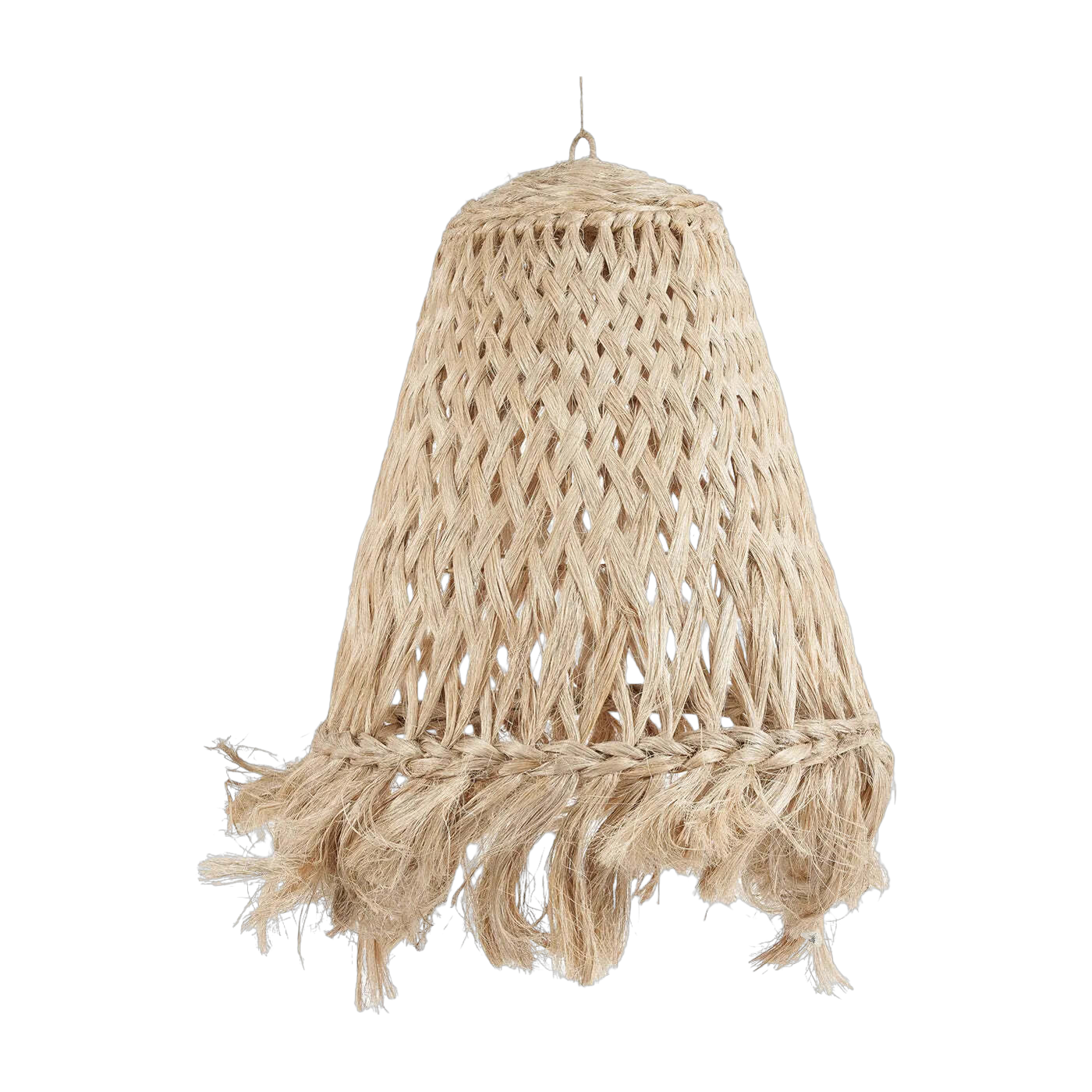 Pendelleuchte Abaca Jelly Fish - Natur - L -. Bazar Bizar