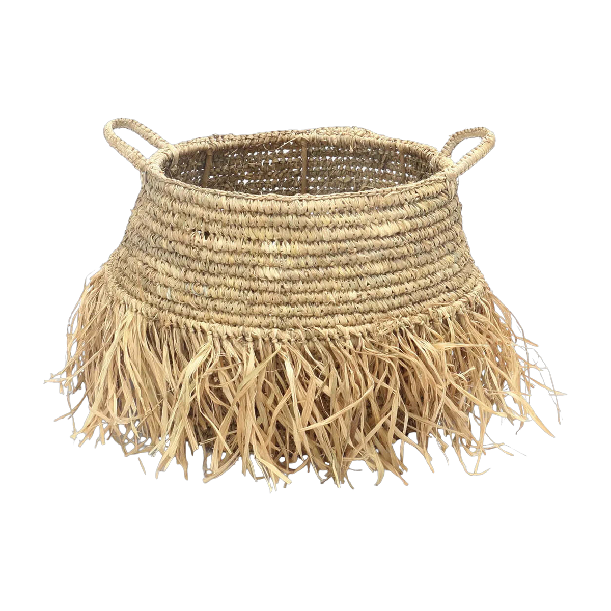 Die Körbe von luxe aus raphia - Natur - M - Bazar Bizar