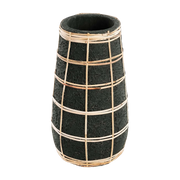 Vase The Cutie - Schwarz Natur - M - Bazar Bizar
