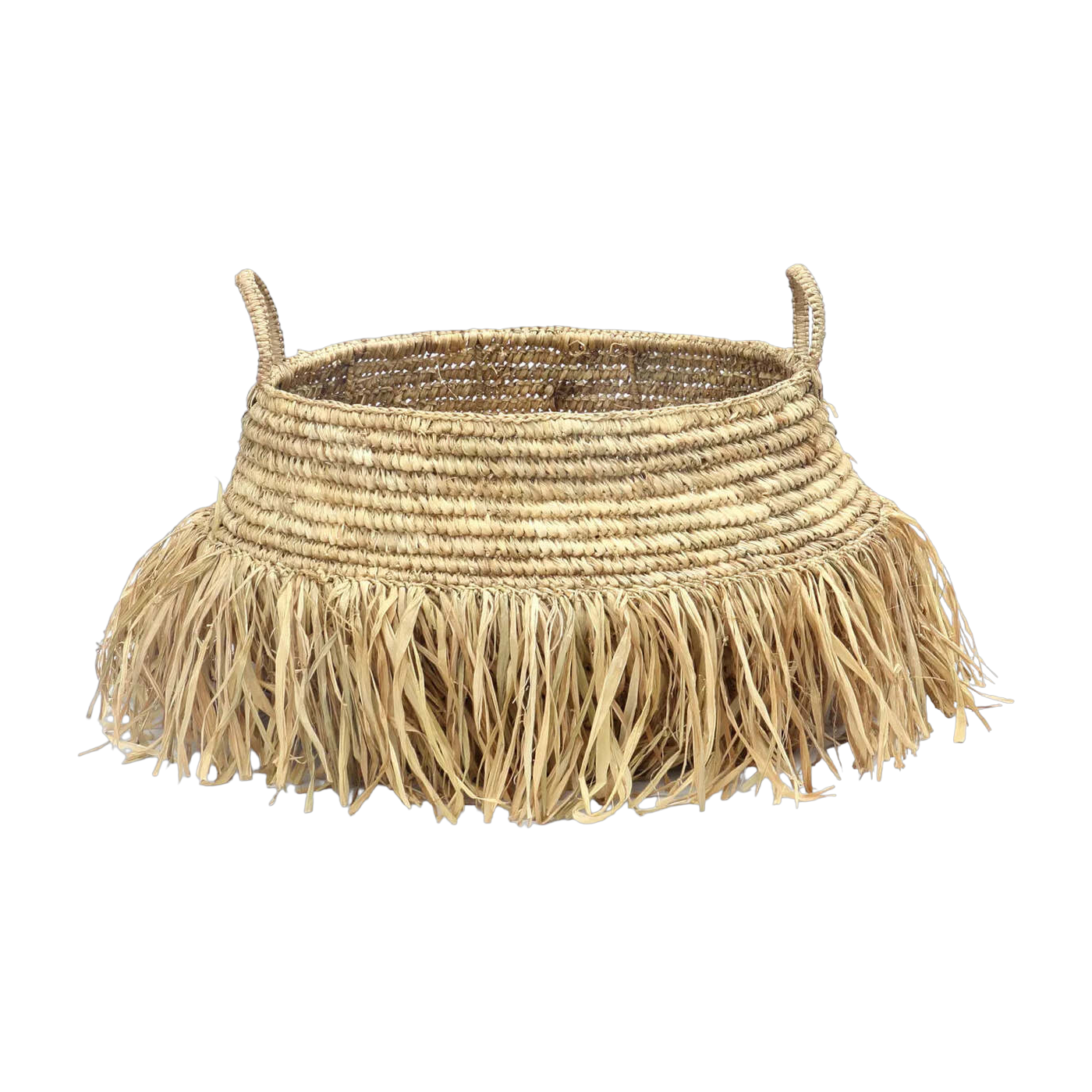 Die Körbe von luxe aus raphia - Natur - L - Bazar Bizar
