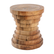 Der Hocker Mazu - Natural -. Bazar Bizar