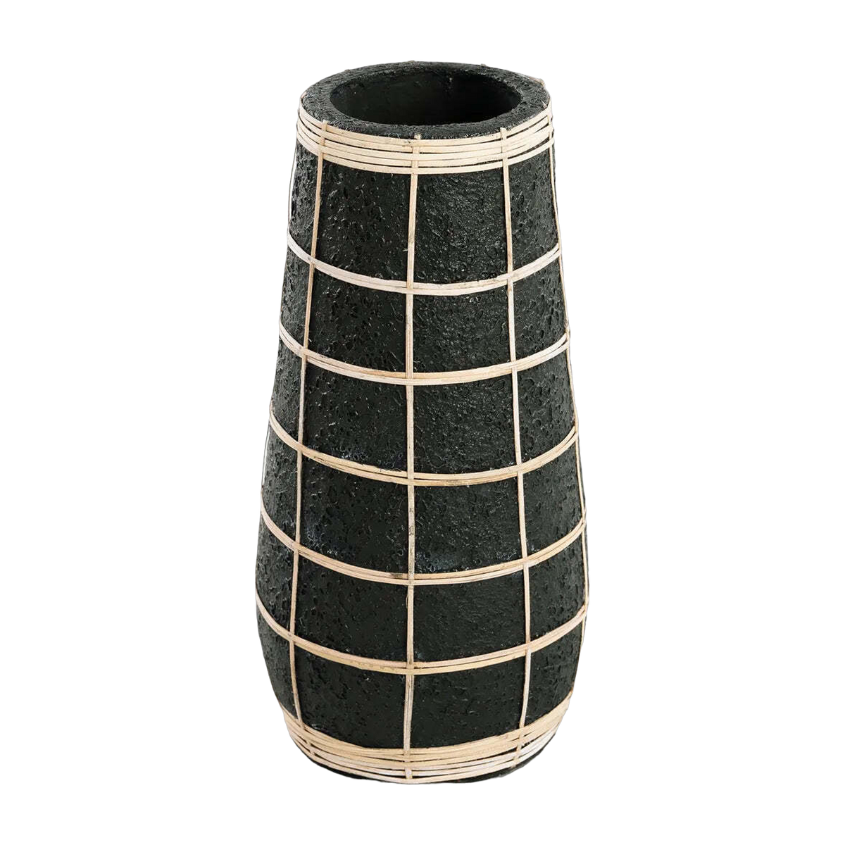 Vase "The Cutie" - Naturschwarz - L - Bazar Bizar