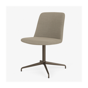 Chaise Rely HW13-HW18 structure Bronze tissu Remix 233 Kvadrat - &tradition