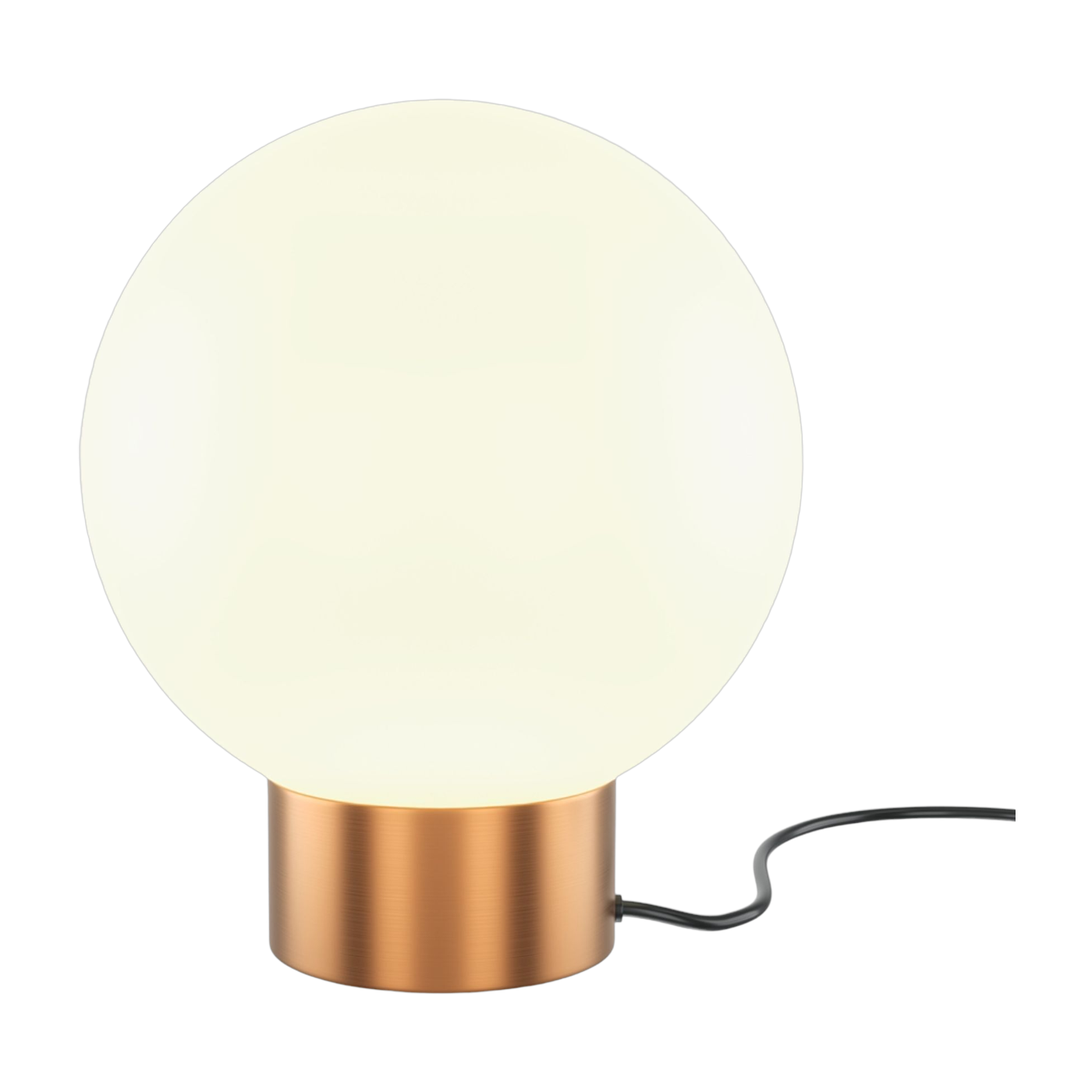 Tischleuchte Globus aus Glas und goldfarbenem Metall 20cm Basic form -. Maytoni