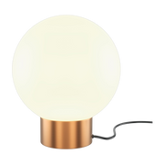 20cm glass and gold metal globe table lamp Basic form - Maytoni