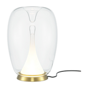 Lampe de table globe en verre et aluminium doré 20x27,2cm Splash - Maytoni