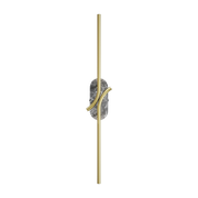 Wandleuchte aus messingfarbenem Aluminium und marbre grau 63cm Renaissance - -. Maytoni