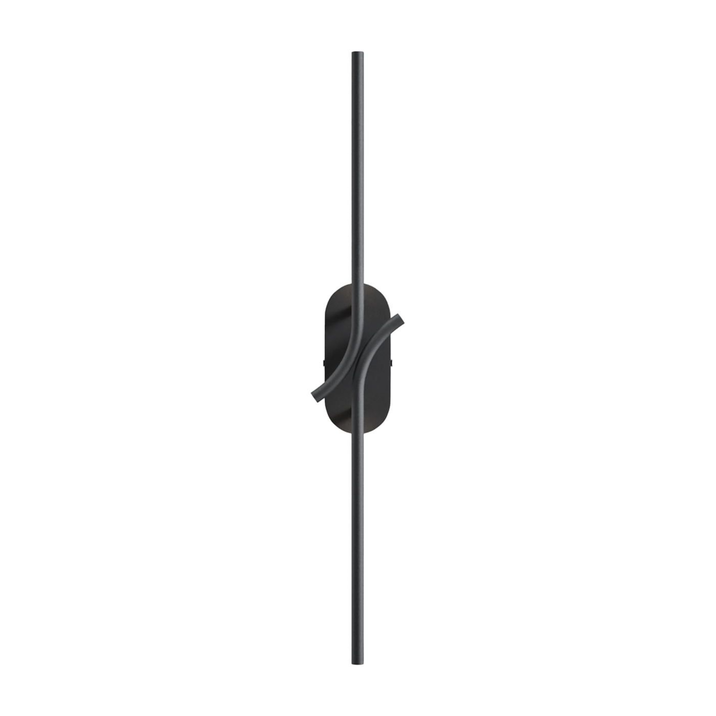 Aplique de aluminio negro 63cm Renaissance - Maytoni