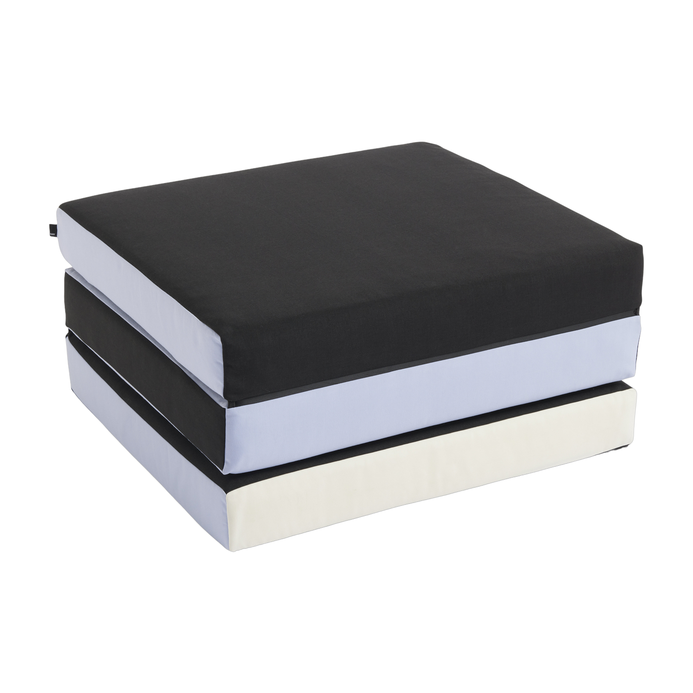 Matelas pliable rembourré en tissus lavande 3 Fold - Hay