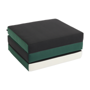 Matelas pliable rembourré en tissus vert 3 Fold - Hay