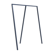 Hall de acero de tres postes, azul 130cm Loop Stand Wardrobe - Hay