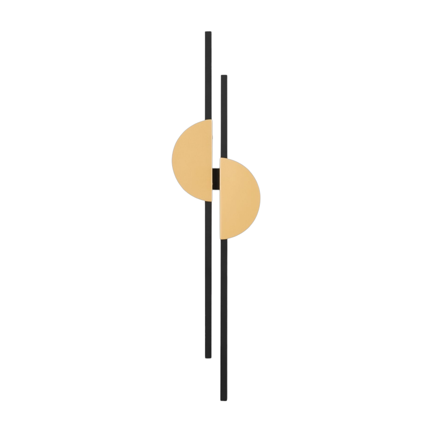Black and gold aluminum wall light 79cm Skyline - Maytoni