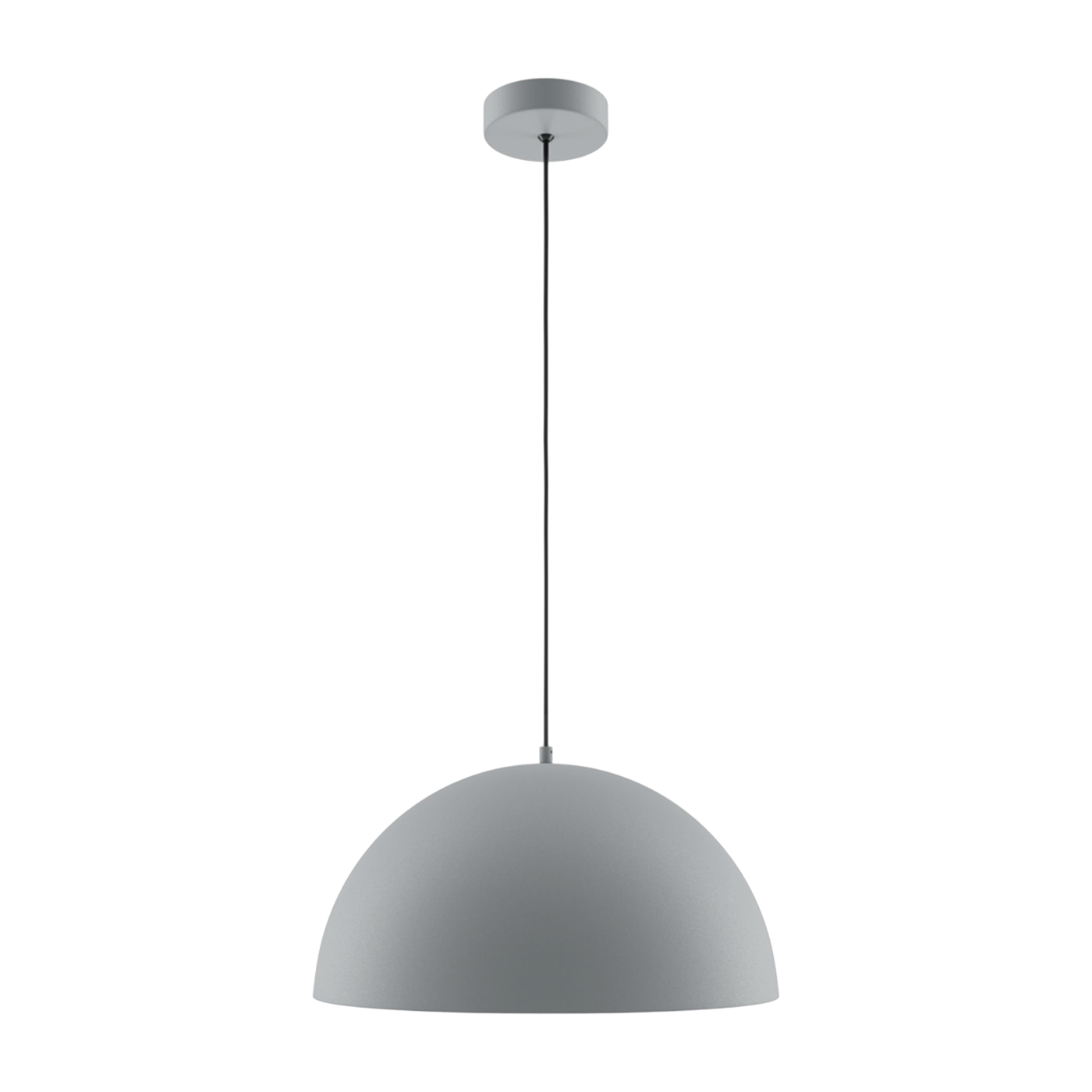 Colgante de cúpula metálica gris de 35 cm Basic colors - Maytoni