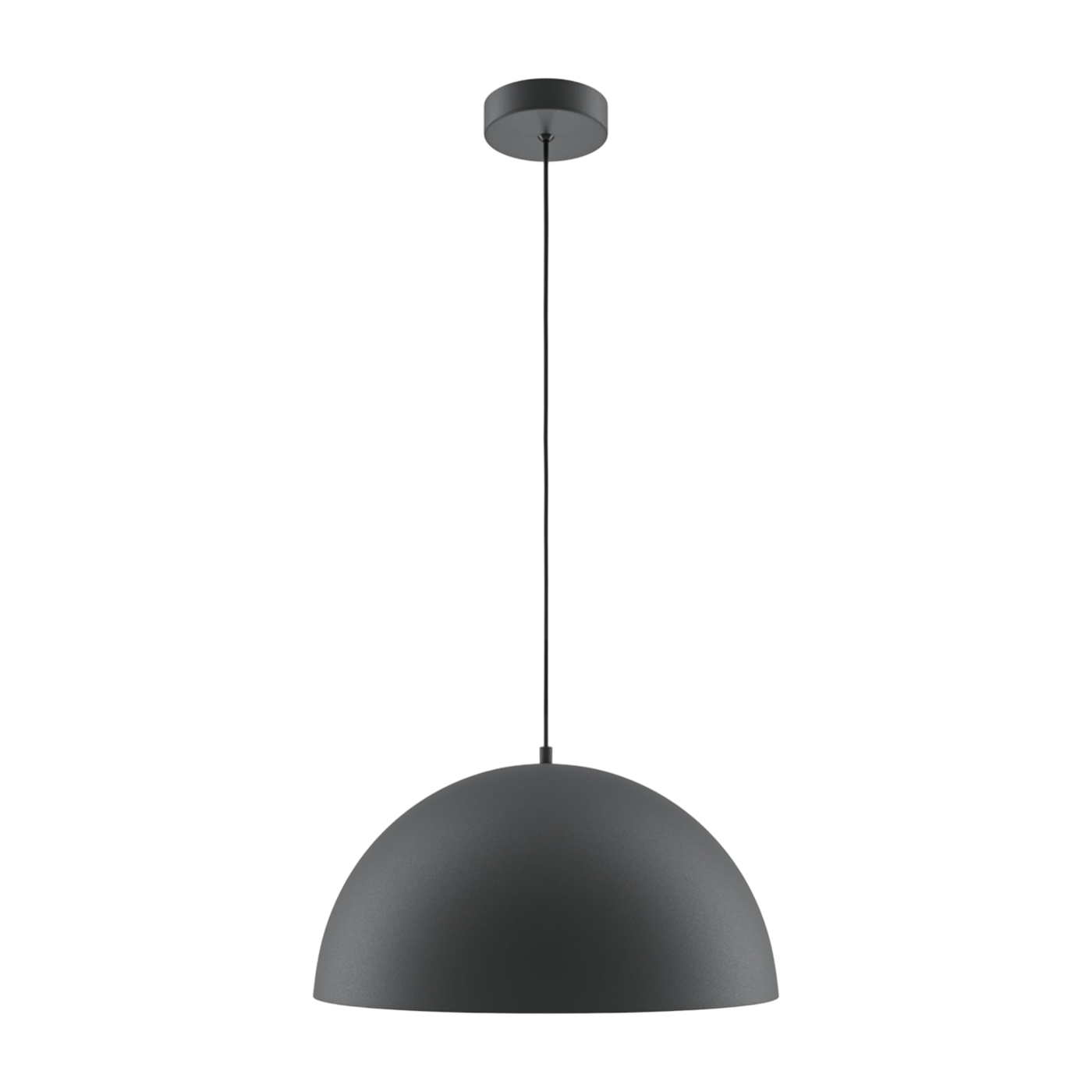 Colgante de cúpula de metal negro de 35 cm Basic colors - Maytoni