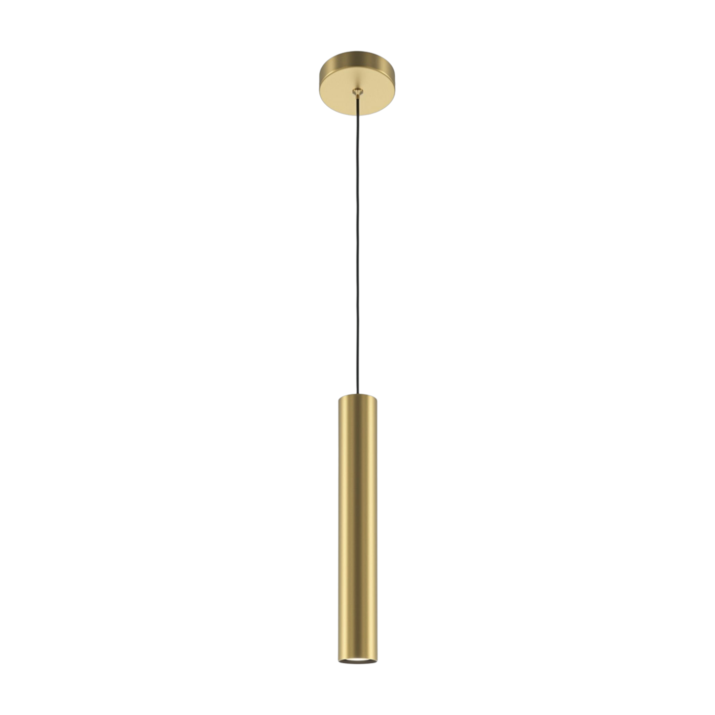 Suspension pendant en aluminium doré 60x40cm Pro Focus - Maytoni