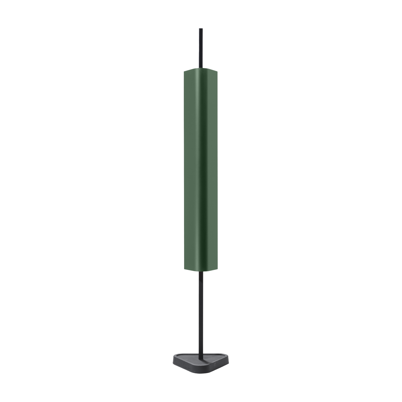 Lámpara de sobremesa de aluminio verde oscuro Emi - Flos