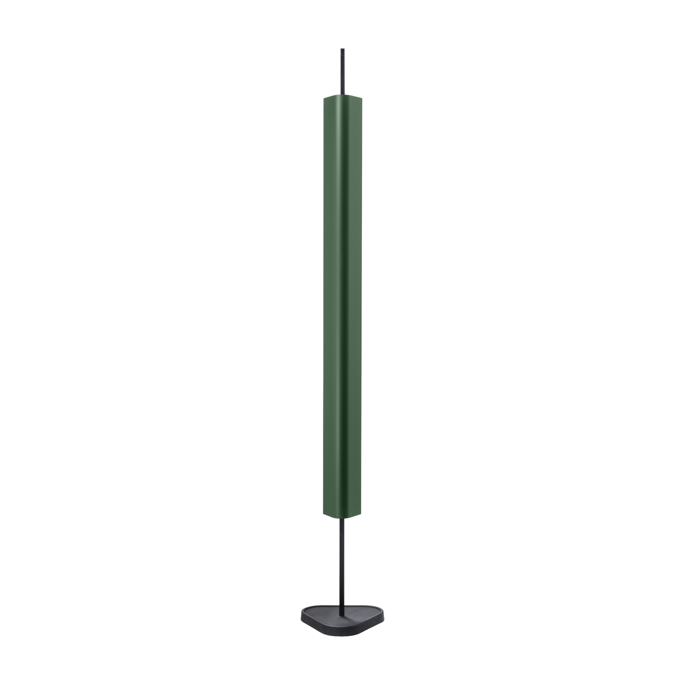Lámpara de pie de aluminio verde oscuro Emi - Flos