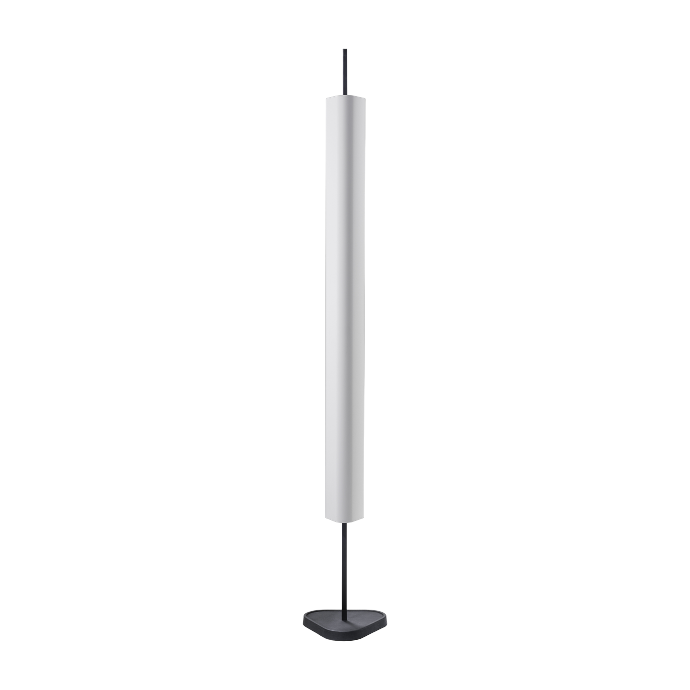 Lámpara de pie de aluminio blanco roto Emi - Flos