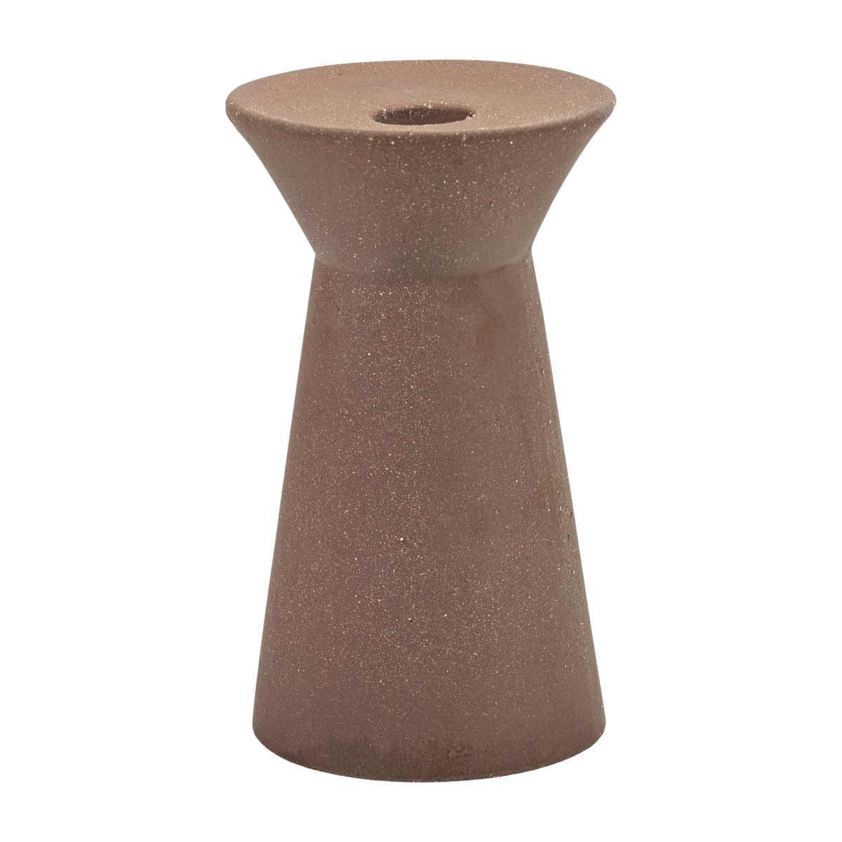 Candelabro de gres rojo ladrillo 16, 5cm Marie -Ann - Serax