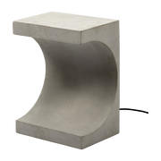 Tangent luminous concrete table lamp 40. 4cm - Serax