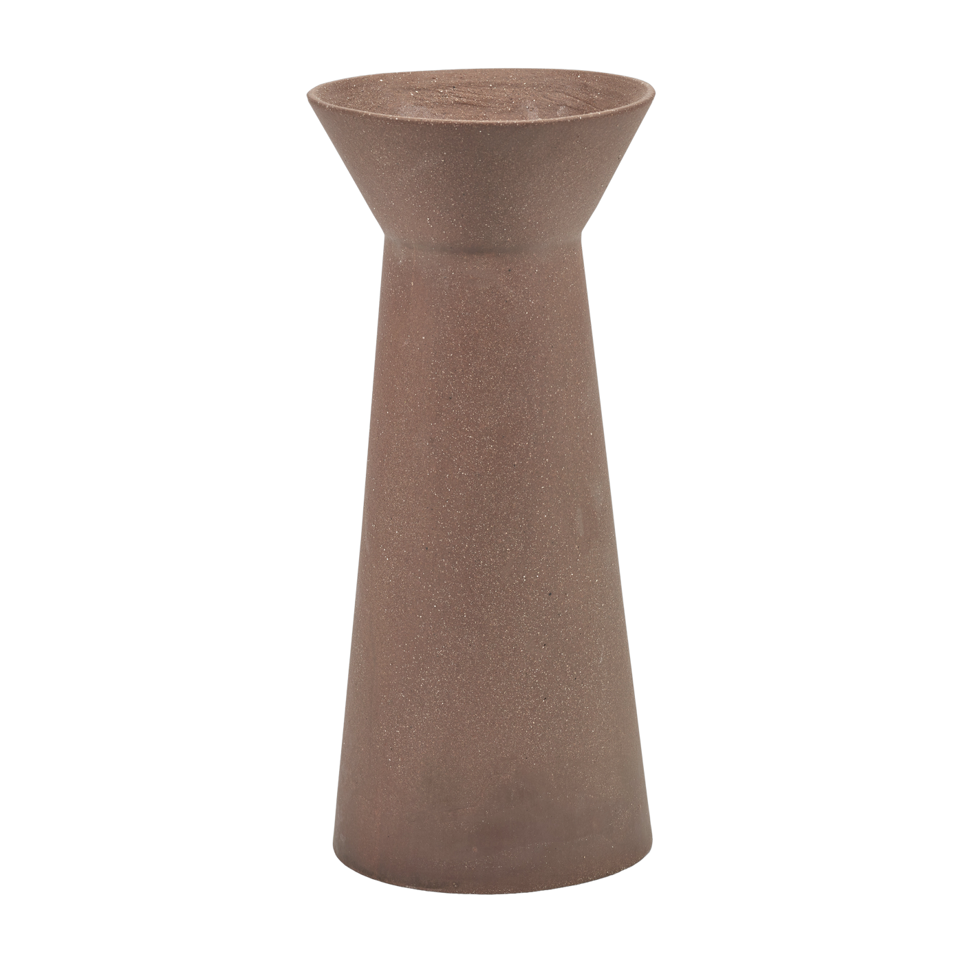 Vase Nr. 2 aus ziegelrotem Steinzeug 15, 2x34, 4cm Marie -Ann -. Serax