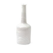 Bougeoir en marbre blanc Heritage Whisky - Pols potten