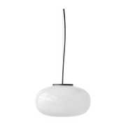 Karl- 40cm white opal glass led pendant - Johan - New Works