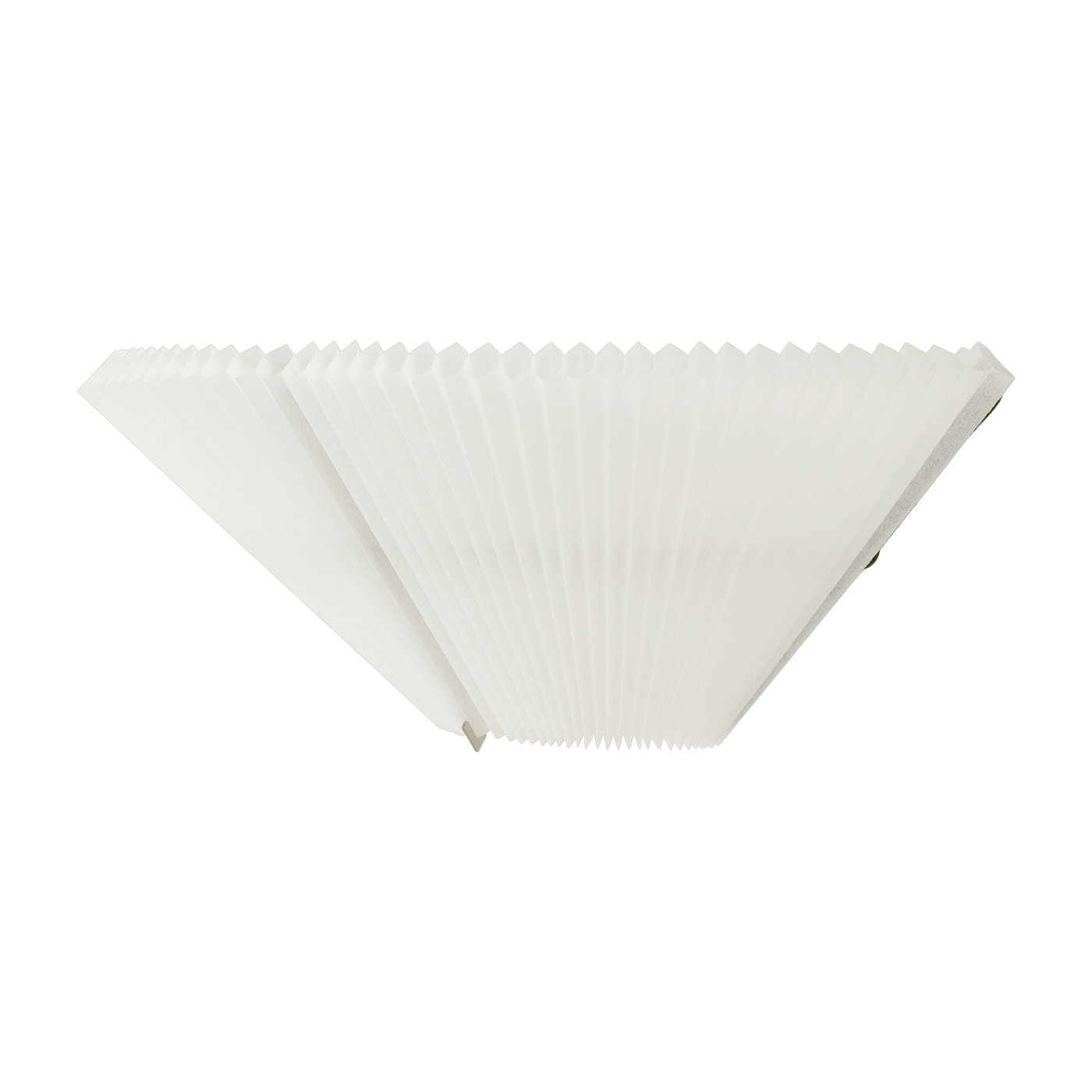Nebra lampada da parete orientabile in tessuto bianco 27cm - New Works
