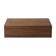 Table basse avec tiroir en noyer 103x60cm Mass - New Works