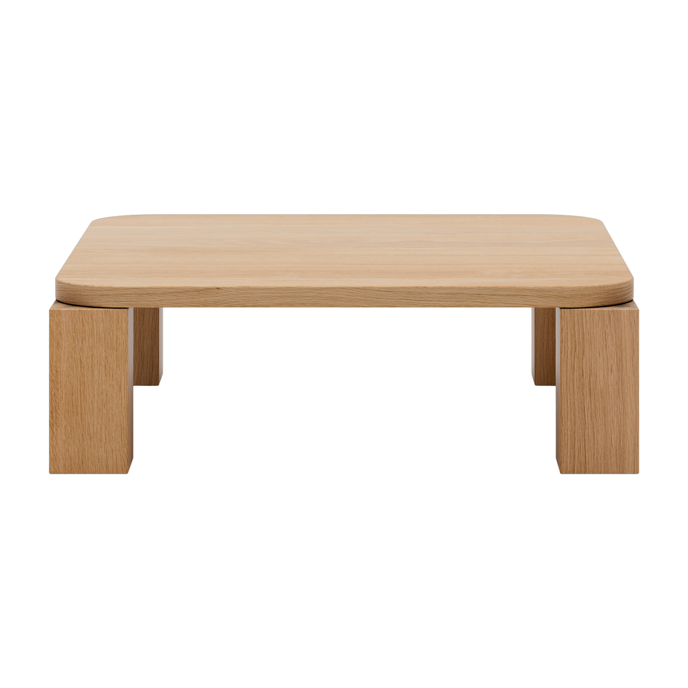 Natural oak coffee table 82cm Atlas - New Works