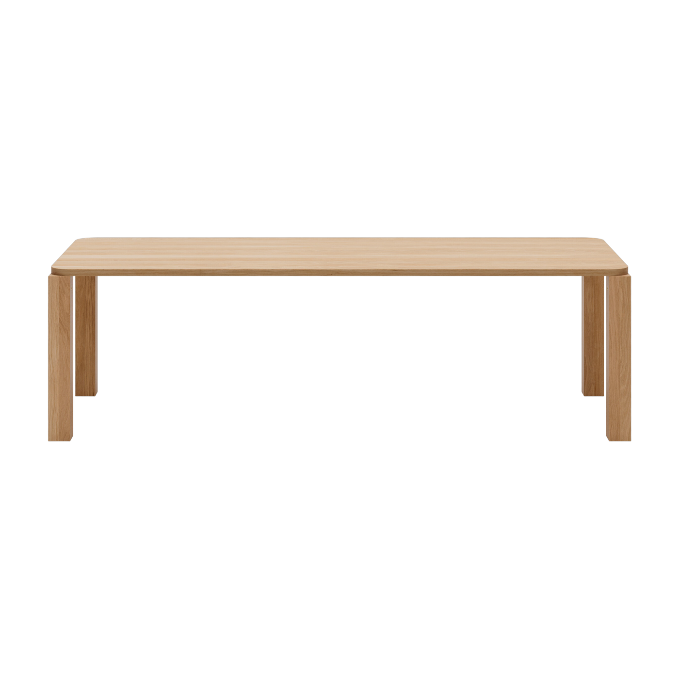 Oak dining table 250x95cm Atlas - New Works