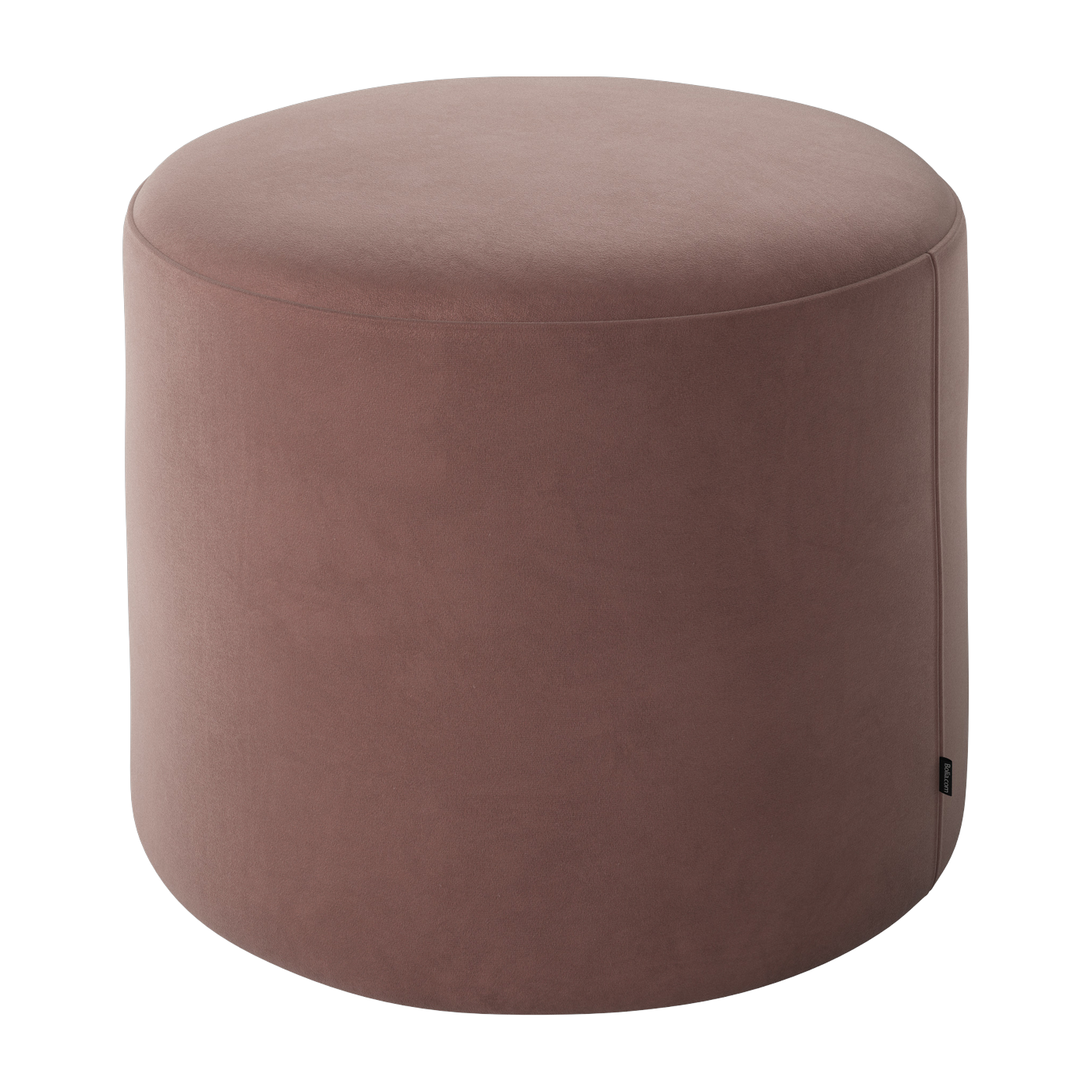 Sitzsack aus Samt in Hellrosa 50x37cm -. Bolia
