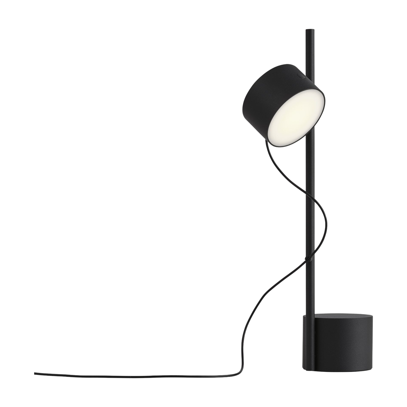 Lampe en acier noir 42,5x9,5cm Post - Muuto