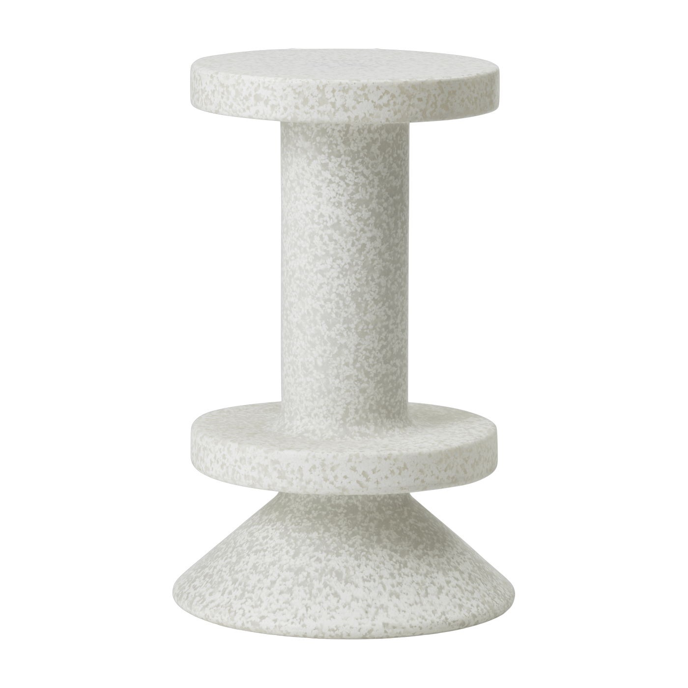 Tabouret de bar en plastique recyclé blanc 65cm Bit - Normann Copenhagen